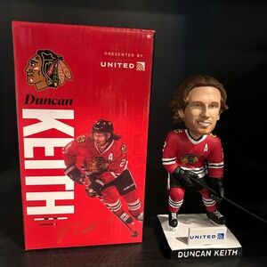 Duncan Keith Chicago Blackhawks Bobblehead 1/26/26 SGA new